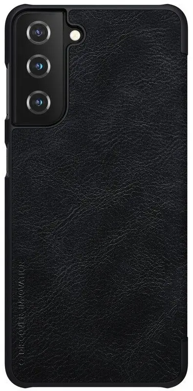 Чехол Nillkin Samsung Galaxy S21+ Qin LC, черный на tehnoparc.md Чехол Nillkin Samsung Galaxy S21+ Qin LC, черный