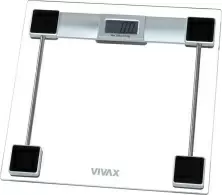 Cântar de podea Vivax PS-154, negru/transparent