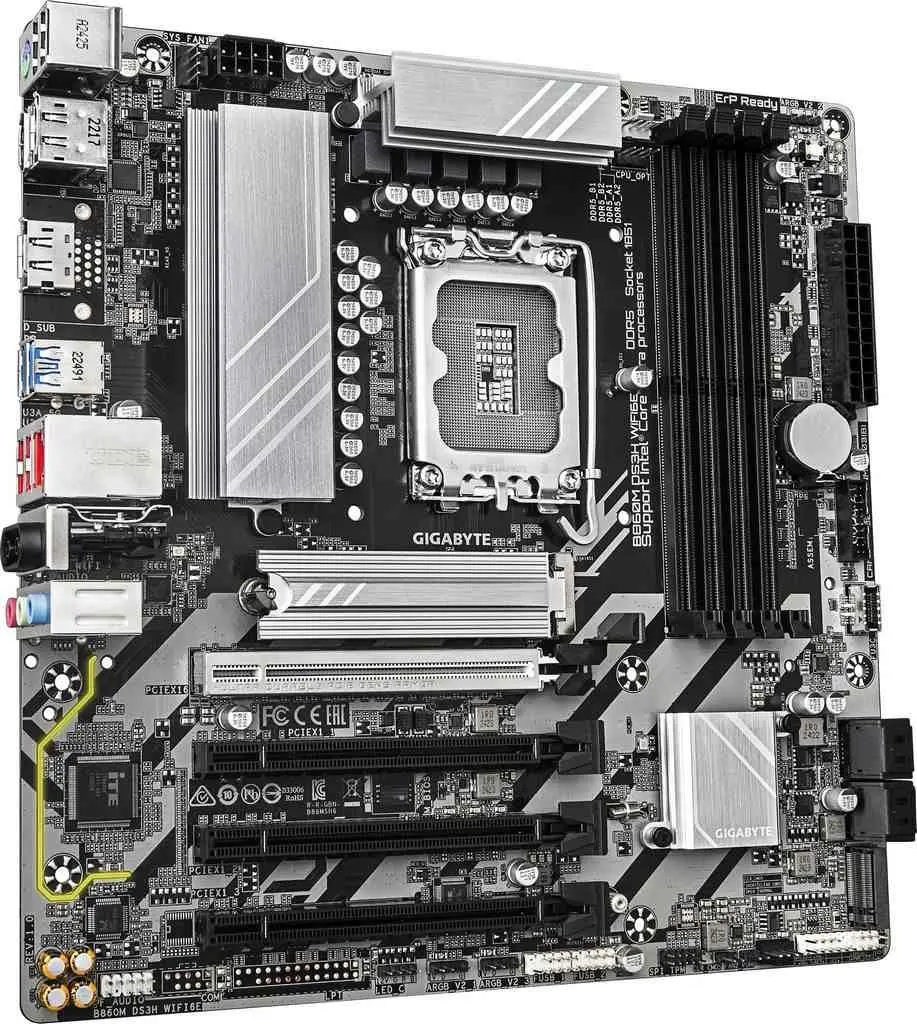 Placă de bază Gigabyte B860M DS3H Wi-Fi6E