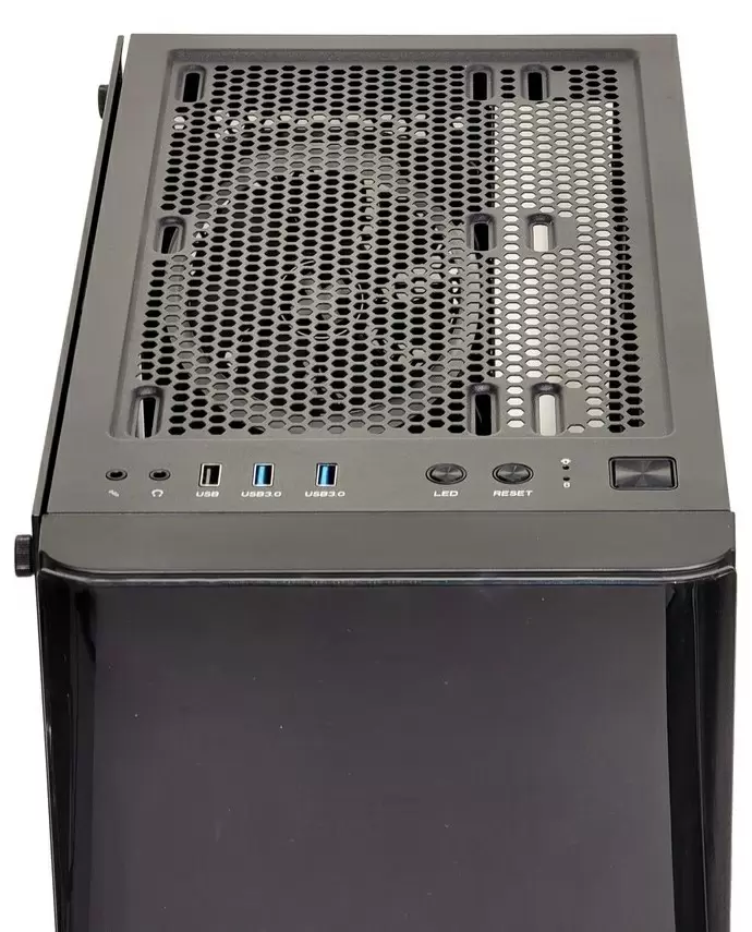 Calculator personal Atol PC1209MP (Core i5-10600KF/32GB/256GB SSD + 1.0TB HDD/RTX 3060Ti Gaming X 8GB/Linux), negru