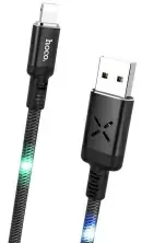 Cablu USB Hoco U63 Spirit For Lightning, negru