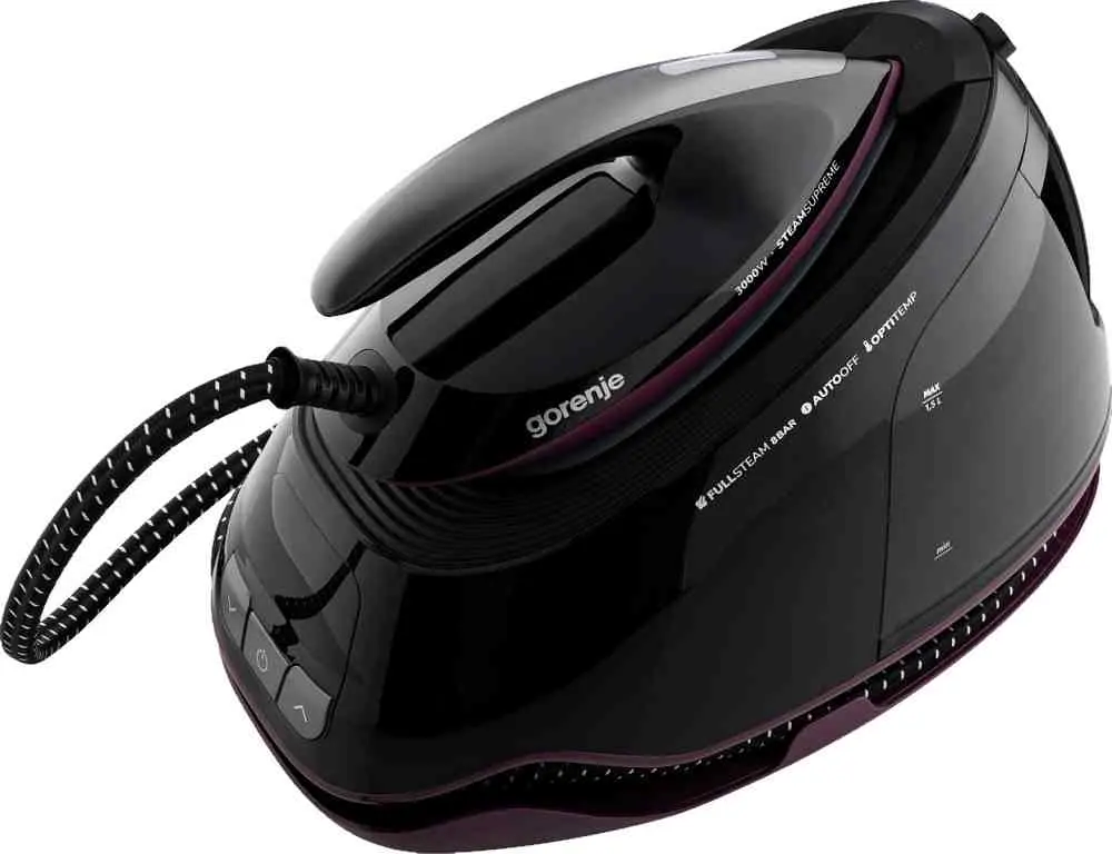 Fier de călcat cu aburi Gorenje SGD3000BKV, negru