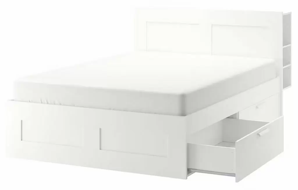 Pat IKEA Brimnes Lonset 160x200cm, alb