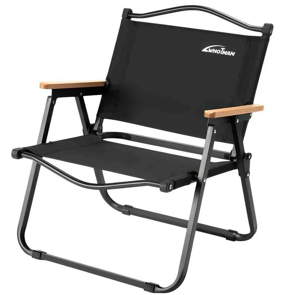 Scaun pliant pentru camping Xenos Whotman, negru pe tehnoparc.md Scaun pliant pentru camping Xenos Whotman, negru