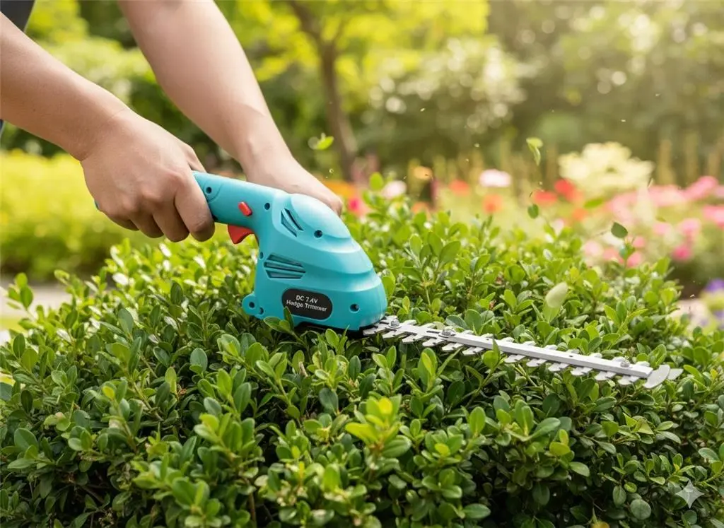Mașină electrică de tuns gard cu acumulator GardenLine WAN6994