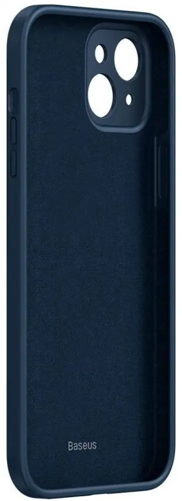 Чехол Baseus Liquid Silica Gel Protective Case For iPhone 13, синий