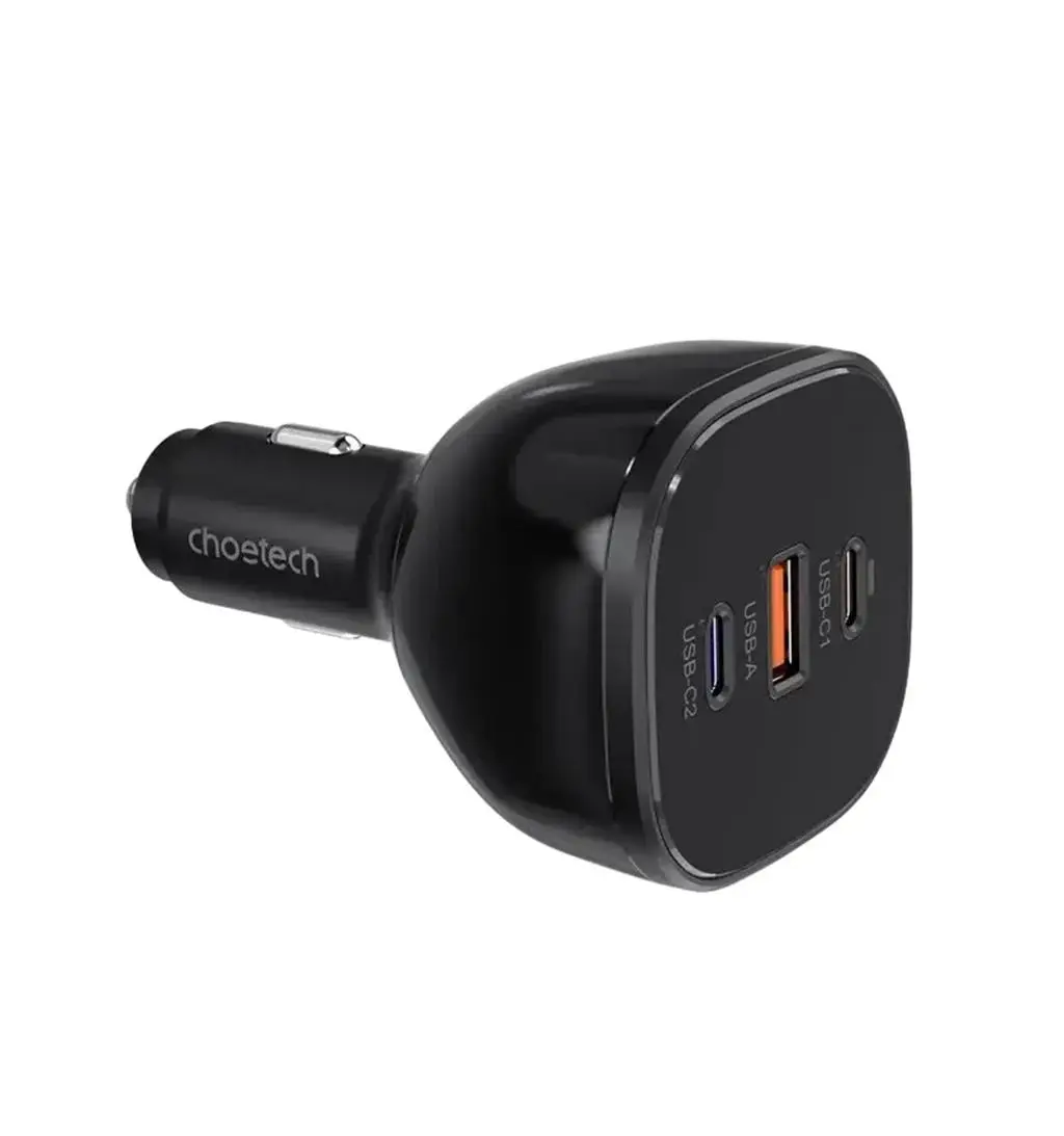 Încărcător auto Choetech TC0024 BK, negru