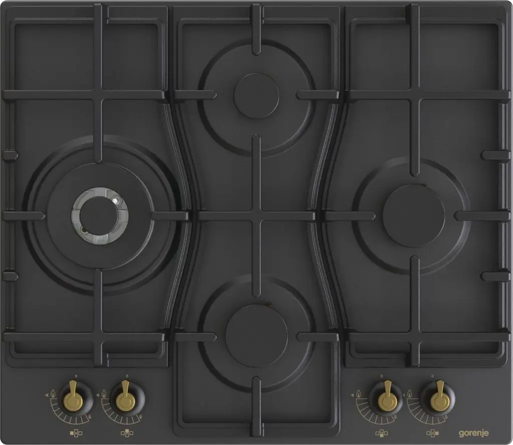 Газовая панель Gorenje GW 6D42 CLB, черный