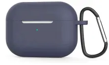 Husă pentru căști Helment Case Silicone Airpods Pro (AIRPODPRDB), albastru