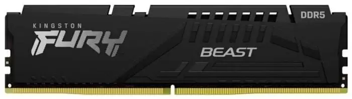 Memorie Kingston Fury Beast 32GB DDR5-4800MHz, CL38-38-38, 1.1V