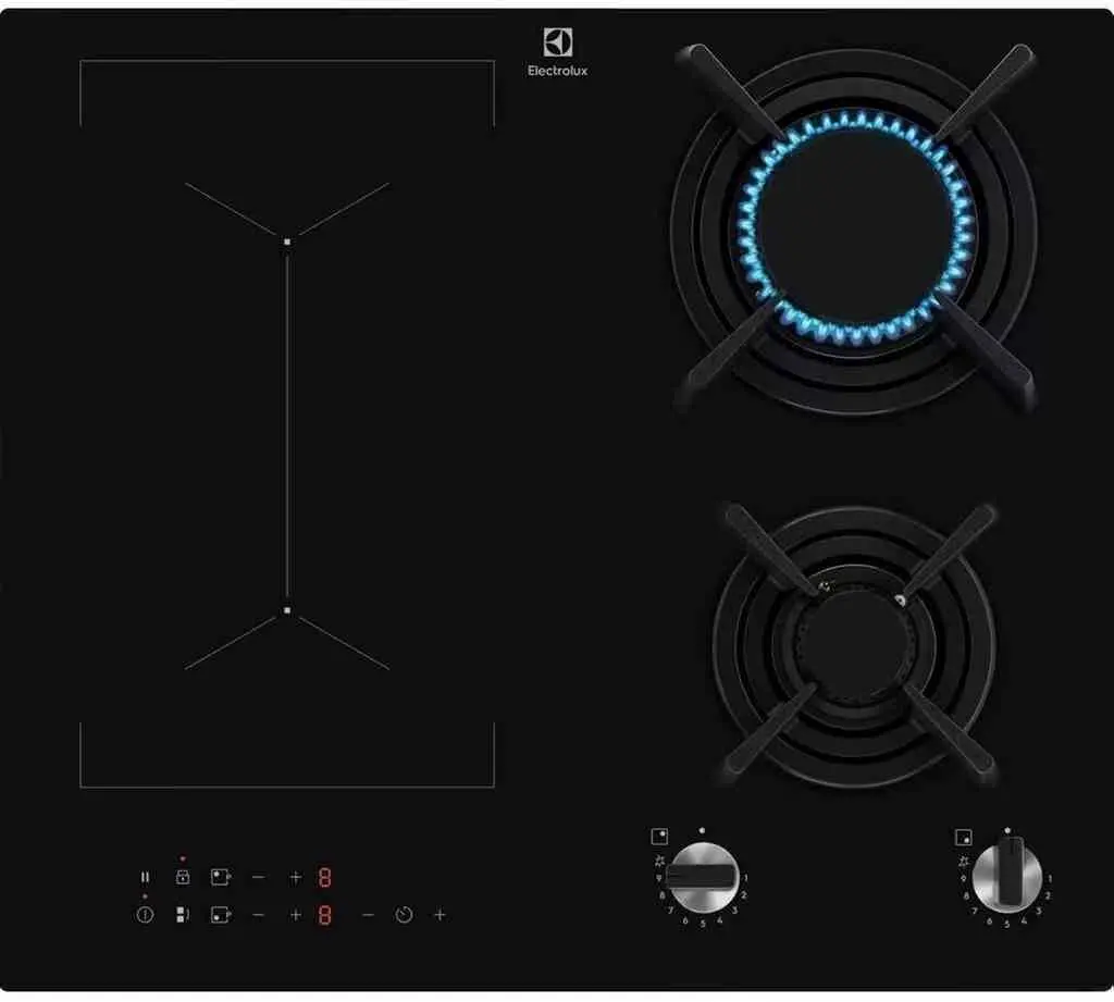 Plită incorporabilă mixtă Electrolux KDI641723K, negru pe tehnoparc.md Plită incorporabilă mixtă Electrolux KDI641723K, negru