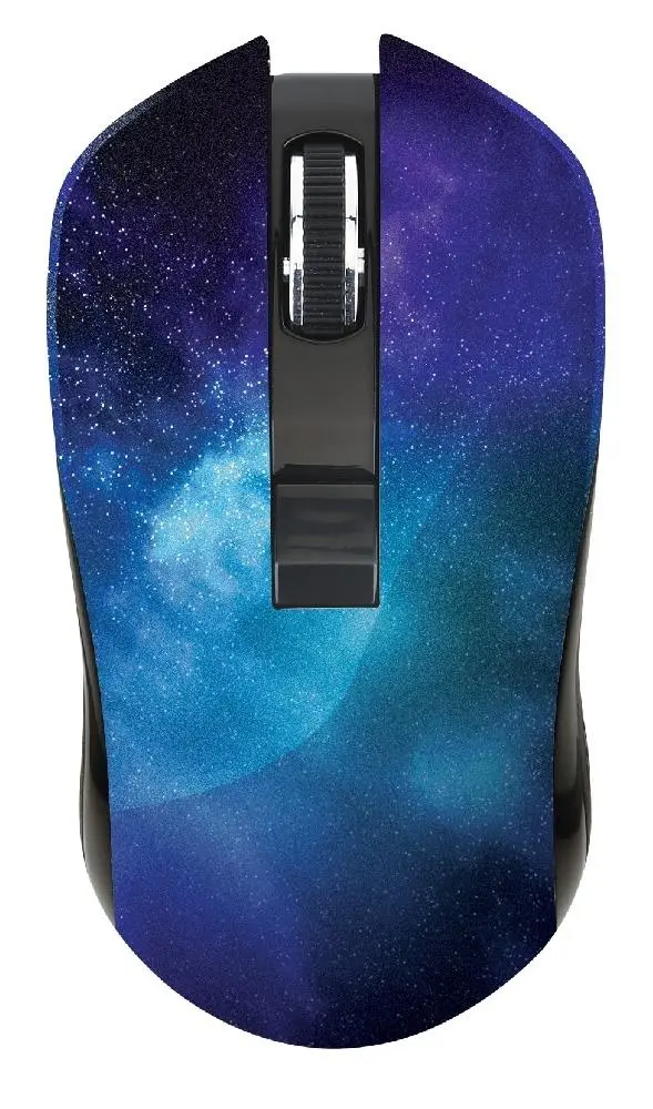 Mouse Qumo Office Universe M72, negru/albastru