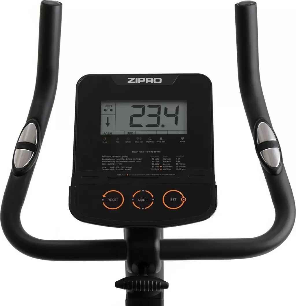 Bicicletă fitness Zipro Nitro RS, alb/negru