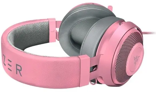 Căşti Razer Kraken Quartz, roz
