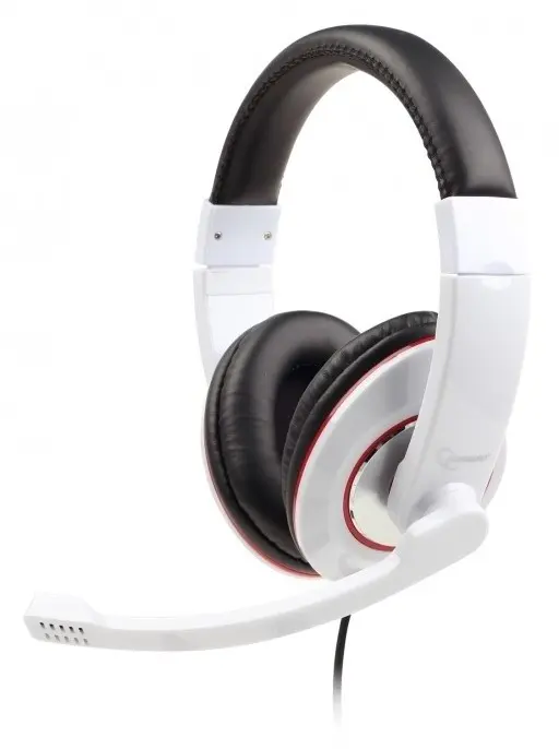 Căşti Gembird MHS-001-GW Glossy, alb