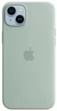 Husă de protecție Apple iPhone 14 Plus Silicone Case with MagSafe, verde