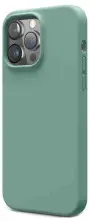 Husă de protecție Helmet Case Liquid Silicone iPhone 14 Pro Max (HMT-CLSIP14PMGR), verde pe tehnoparc.md Husă de protecție Helmet Case Liquid Silicone iPhone 14 Pro Max (HMT-CLSIP14PMGR), verde