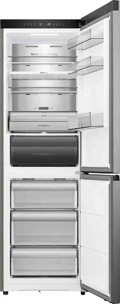 Холодильник Hisense RB3K330SAIC, нержавеющая сталь