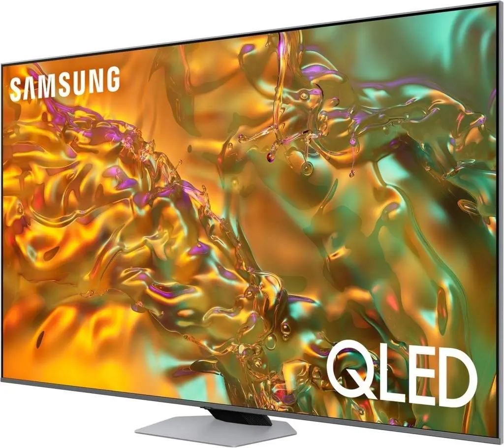 Телевизор Samsung QE55Q80DAUXUA, серебристый