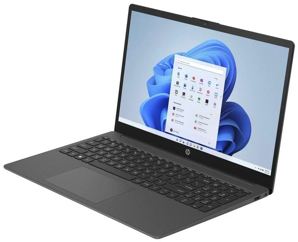 Laptop HP Laptop 15 15-fd0010ci (15.6"/FHD/Intel Processor N100/8GB/256GB/Intel UHD), gri