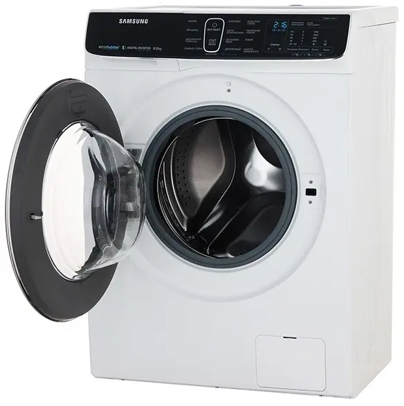 Maşină de spălat rufe Samsung WW80K52E61SDBY, argintiu