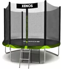 Батут Xenos XT-6FT, черный/зеленый