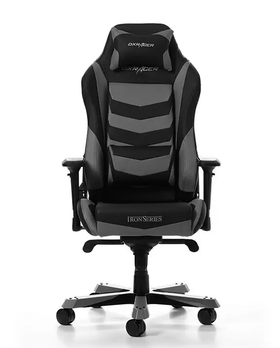 Компьютерное кресло DXRacer GC-I166-NG, черный/серый