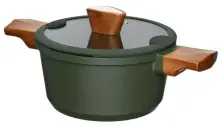Кастрюля Resto 93701, зеленый