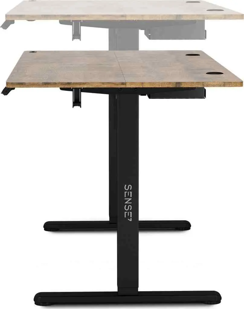Masă de birou SENSE7 Nojo 140x70, stejar negru