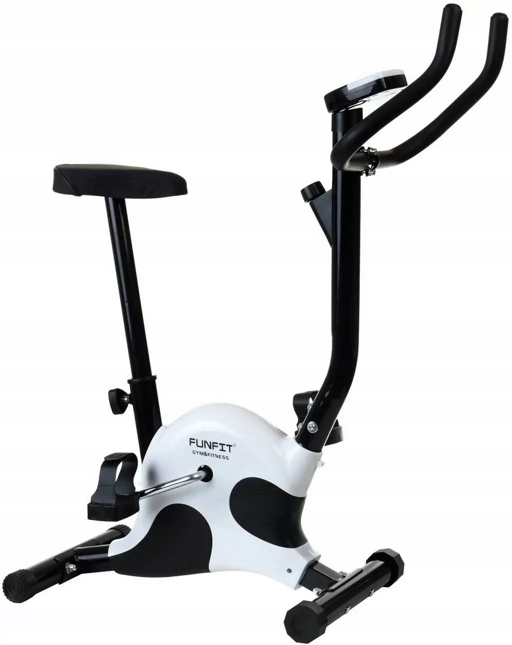 Bicicletă fitness FunFit 3267, alb/negru