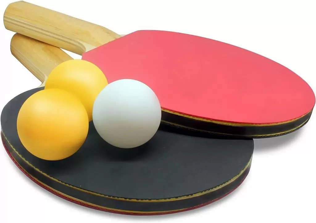 Set pentru tenis de masă Sponeta Record, negru/roșu