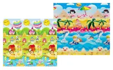 Игровой коврик 4Play Girl at sea/Sun Animals 180x200x1.5cm, разноцветный