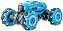 Радиоуправляемая игрушка SY Cars RC Drift Stunt Light and Spray Bubble SY056A 1:12, черный/синий