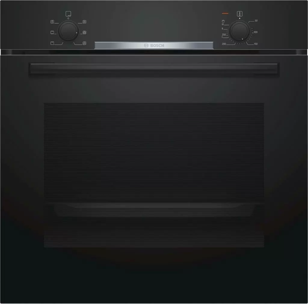 Электрический духовой шкаф Bosch HBA530BB0S, черный