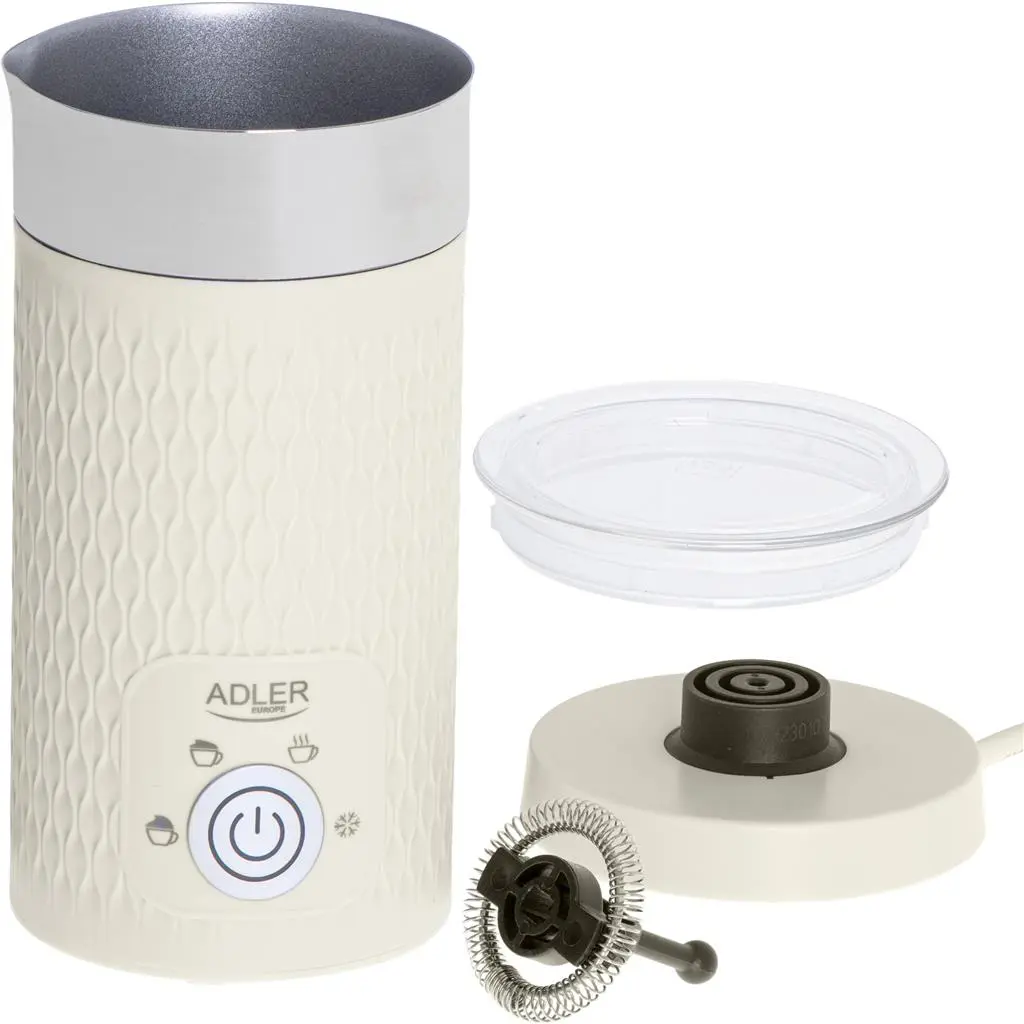Aparat pentru spumare lapte Adler AD-4495, bej pe tehnoparc.md Aparat pentru spumare lapte Adler AD-4495, bej