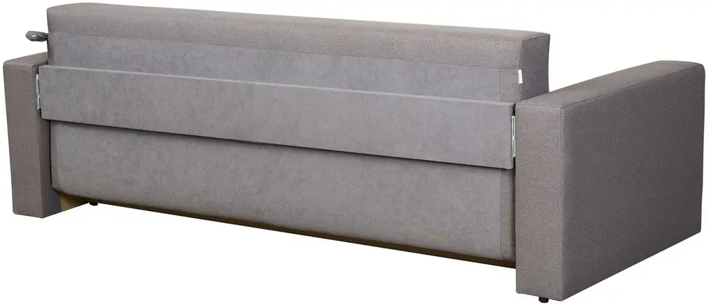 Canapea Modern Flint 2 Asti 19/Classic 04, gri închis/alb/negru