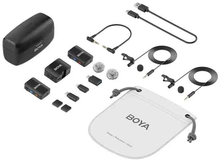 Microfon Boya BOYAMIC, negru