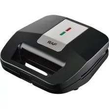 Aparat pentru preparat sandwich Raf R.203, negru