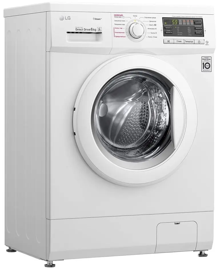 Стиральная машина LG F80B8LD6, белый на tehnoparc.md Стиральная машина LG F80B8LD6, белый