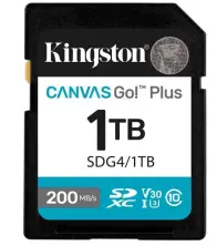 Карта памяти Kingston SDXC Canvas Go! Plus Gen 4 1TB Class10 UHS-I U3 V30