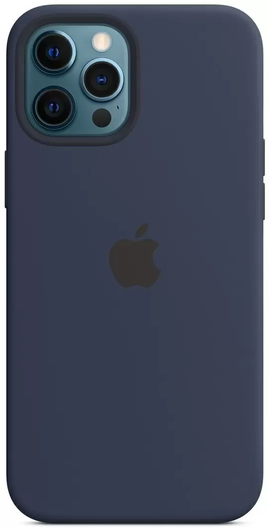 Чехол Apple iPhone 12 Pro Max Silicone Case with MagSafe, синий