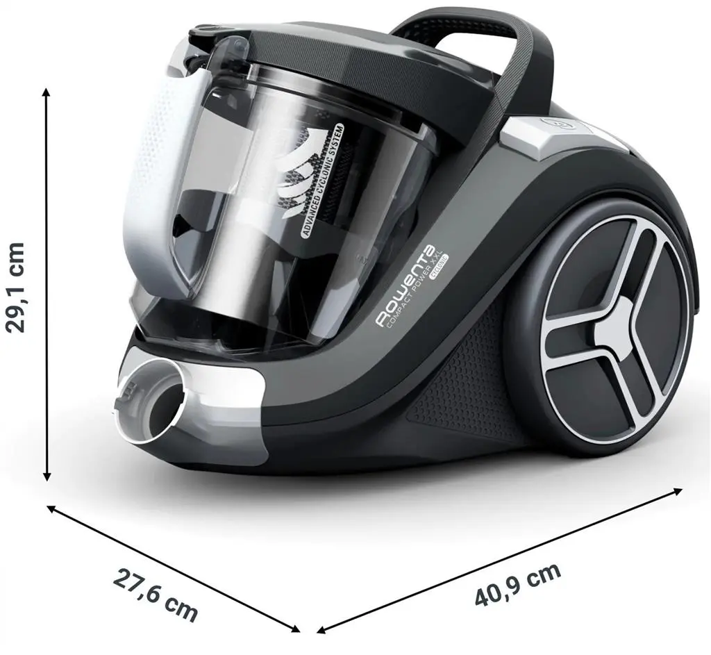 Aspirator cu curățare uscată Rowenta RO4B36EA, negru