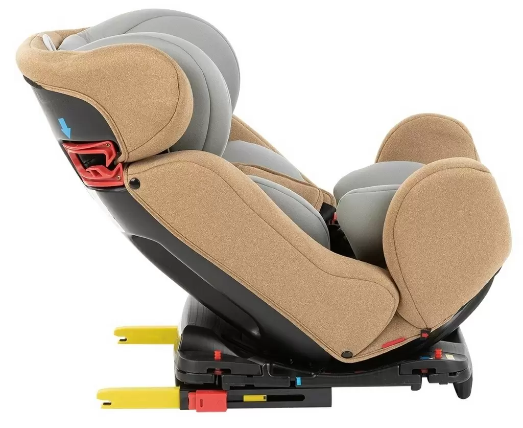 Детское автокресло Kikka Boo 4 Safe Isofix, бежевый