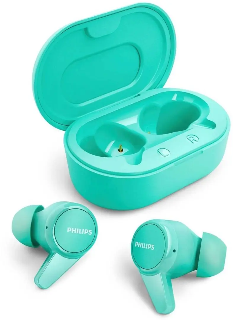 Căşti Philips TAT1207BL/00, turcoaz