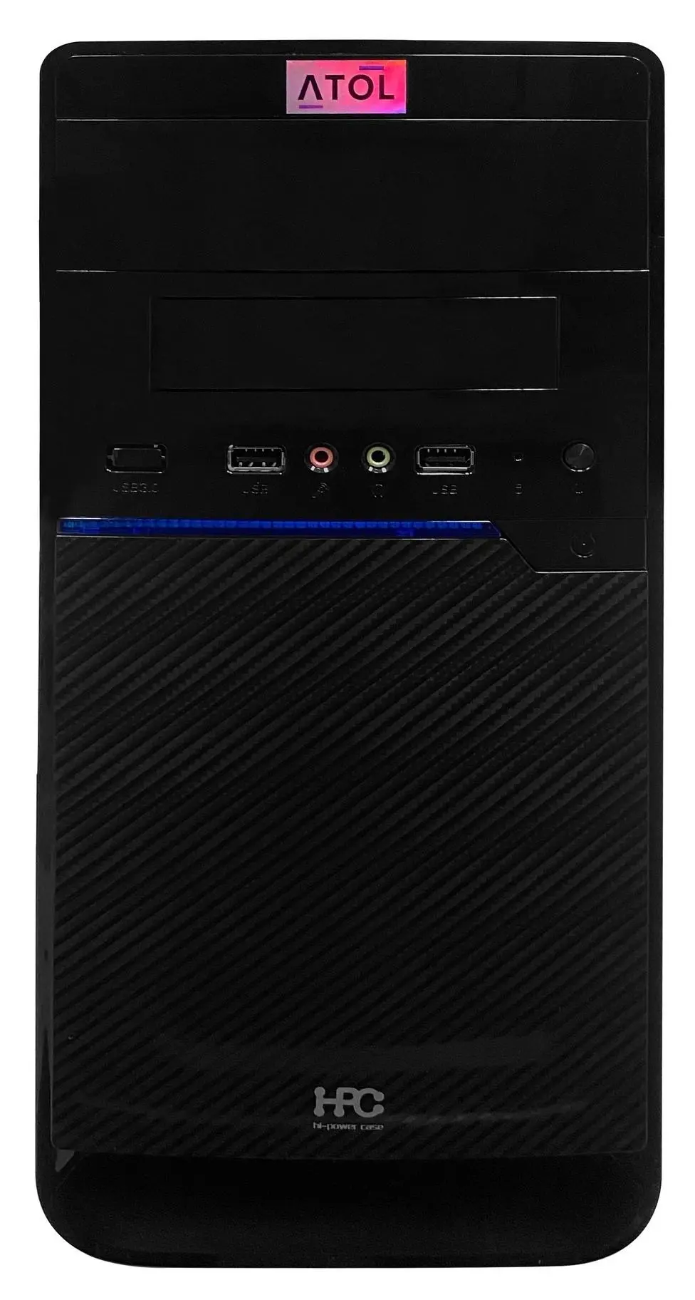 Calculator personal Atol PC1030MP (Pentium Dual-Core G6405/16GB/480GB), negru