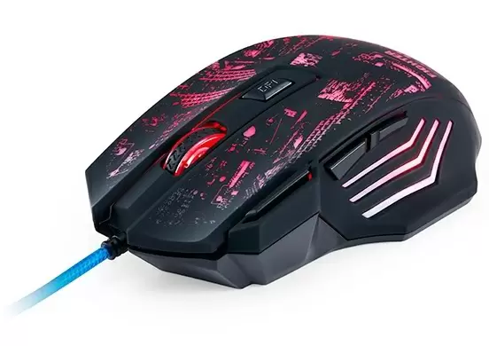 Mouse Qumo Fighter M38, negru