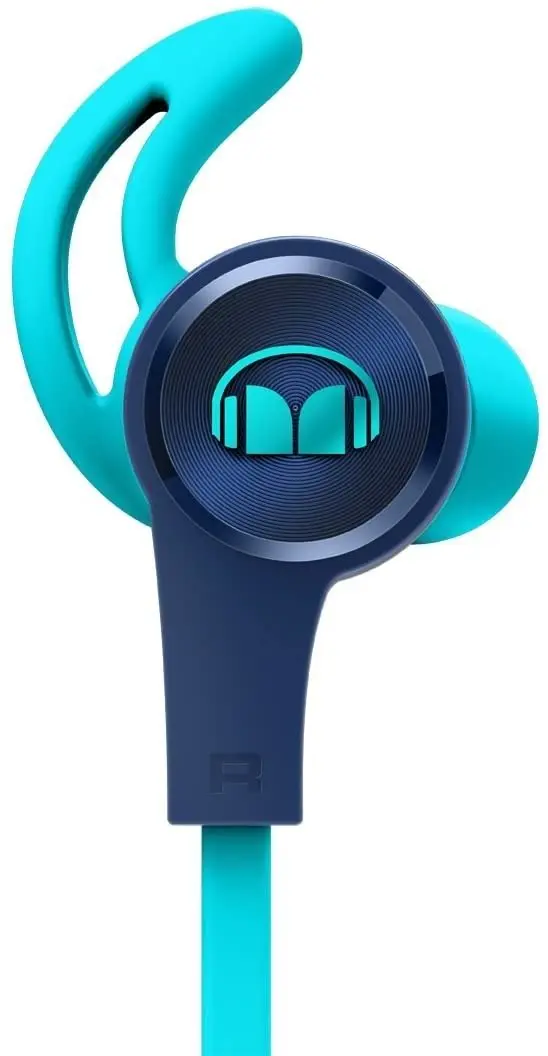 Căşti Monster Isport Achieve, albastru deschis pe tehnoparc.md Căşti Monster Isport Achieve, albastru deschis