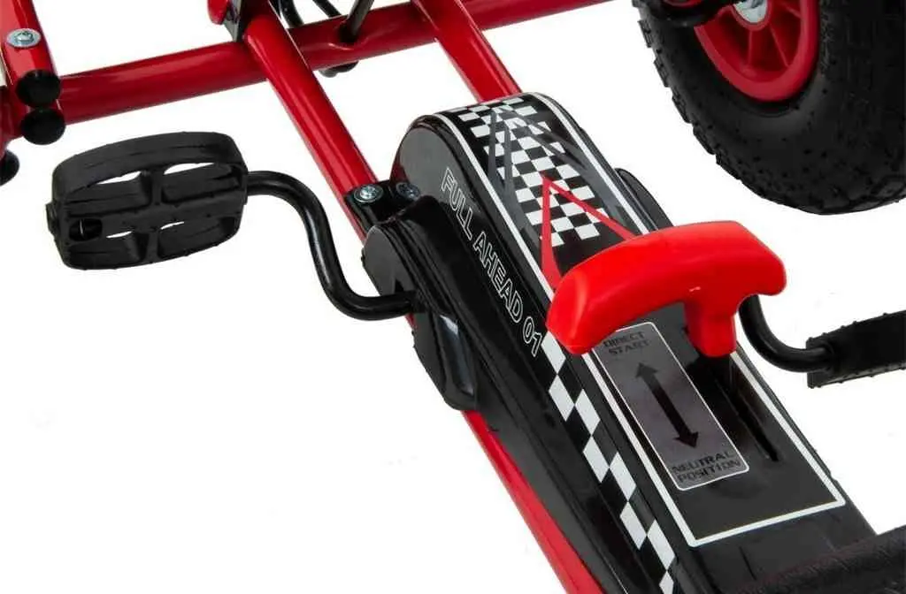 Kart cu pedale Enero Sport Go-Kart 01, roșu pe tehnoparc.md Kart cu pedale Enero Sport Go-Kart 01, roșu