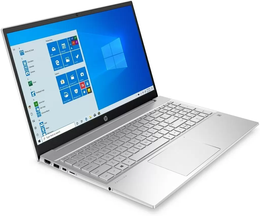 Laptop HP Pavilion 15 Natural (15.6"/FHD/Core i5-1135G7/16GB/512GB/Intel Iris Xe), argintiu
