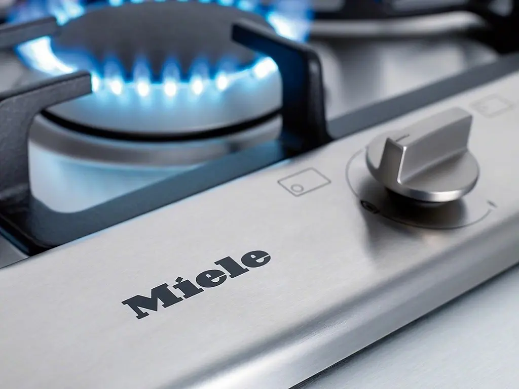Газовая панель Miele KM 2010, нержавеющая сталь
